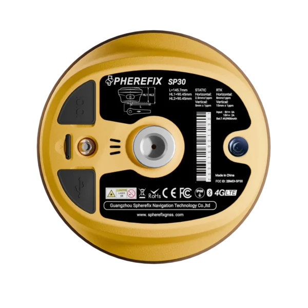 spherefix-sp30-rugged-rtk-rover Best Surveyor utilizing AR real-scene stakeout and IMU tilt on the SphereFix SP30 GNSS RTK DGPS machine in india by Tronex Geosystems