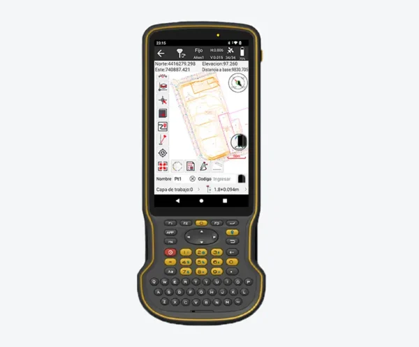Buy best INTEC T7 rugged Android field controller for GNSS RTK surveying in India by tronex geosystems