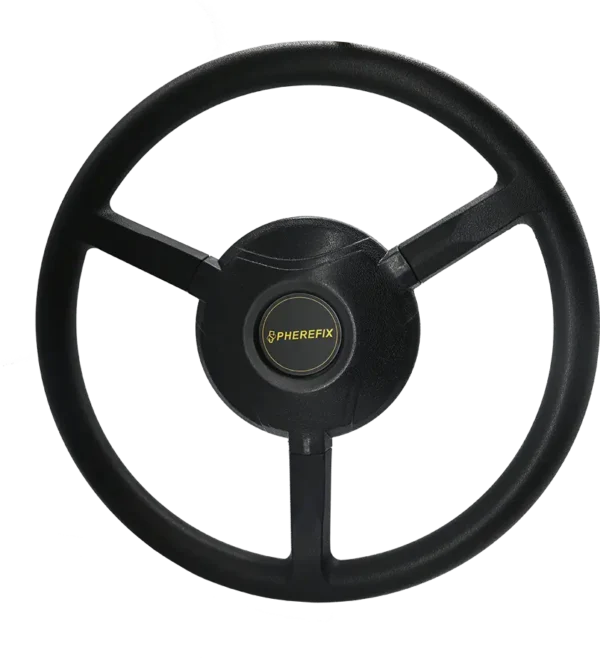Buy best 7.5 Nm direct drive electric steering motor installed on a tractor steering column in india by tronex