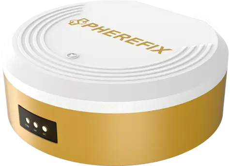 Buy best Dual antenna GNSS receiver mounted on a tractor roof for RTK precision in india by tronex geosystems
